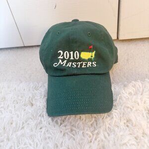 Vintage 2010 Masters American Needle Embroidered Cotton Adjustable Golf Hat